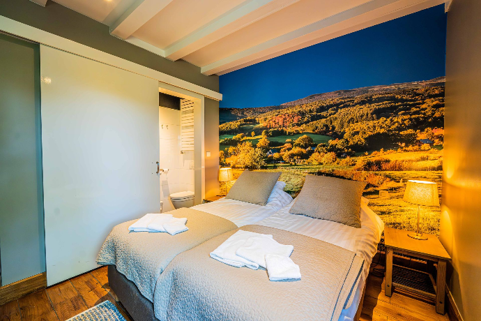 Slaapkamer Chalet Durbuy XL vakantiehuis Ardennen