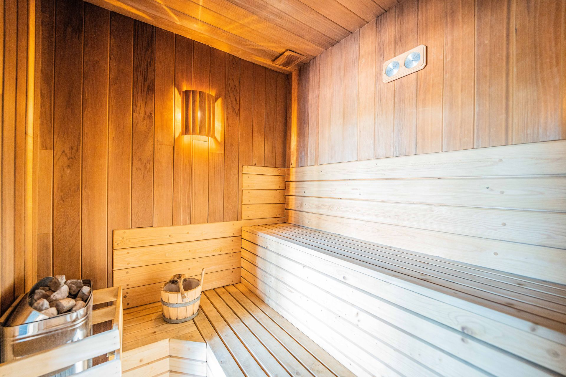 Sauna in Chalet Durbuy XL - vakantiehuis Ardennen