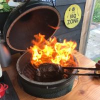 Big Green Egg BBQ of private dining arrangement